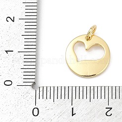 Brass Enamel Charms&nbsp;KK-U062-30G-01