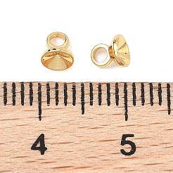 SHEGRACE Brass Bead Cap Bails&nbsp;XGRQ1U791-375G