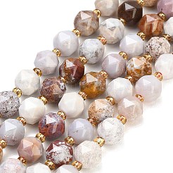 Natural Ocean Agate/Ocean Jasper Beads Strands&nbsp;GG-CBA3921-B14-8mm