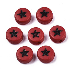 Opaque Acrylic Beads&nbsp;MACR-N008-32