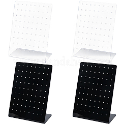 4Pcs 2 Colors Acrylic Earring Displays&nbsp;EDIS-SP0001-04A