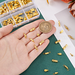 120Pcs 6 Styles Brass Screw Clasps&nbsp;KK-PH0010-75