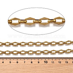 Ion Plating(IP) 304 Stainless Steel Hexagon Link Chains&nbsp;CHS-S012-21G