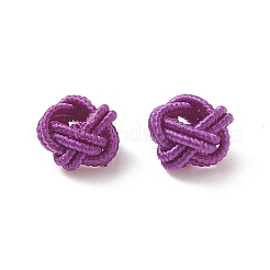 100Pcs Nylon Cord Woven Beads&nbsp;NWIR-XCP0001-12