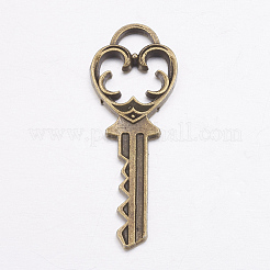 Alloy Key Pendants&nbsp;EA10901Y-AB