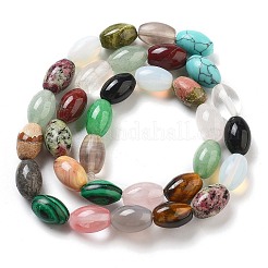 Natural & Synthesis Mixed Gemstone Beads Strands&nbsp;G-B106-B28-01