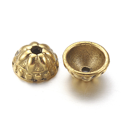 Tibetan Style Alloy Caps&nbsp;GLF0530Y-NF