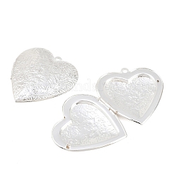 Brass Locket Pendants&nbsp;KK-F931-14S