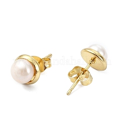 Natural Cultured Freshwater Pearl Stud Earring&nbsp;EJEW-JE07127