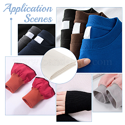 Cotton Ribbing Fabric&nbsp;FIND-WH0152-411B