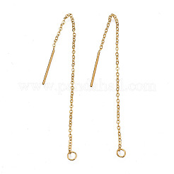 304 Stainless Steel Earring Findings&nbsp;STAS-S070-01-G