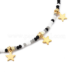 Star Pendant Necklaces&nbsp;NJEW-JN03074