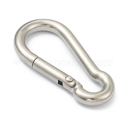 Tarnish Resistant 304 Stainless Steel Camouflage Design Rock Climbing Carabiners&nbsp;STAS-B012-01P
