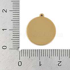 Ion Plating(IP) 304 Stainless Steel Pendants&nbsp;STAS-U019-27G
