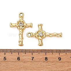 Alloy Rhinestone Pendants&nbsp;PALLOY-S052-06G