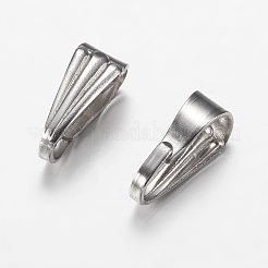 Non-Tarnish 304 Stainless Steel Snap On Bails&nbsp;LS-X-STAS-F149-27P