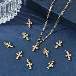 SHEGRACE Brass Micro Pave Cubic Zirconia Pendants&nbsp;XGRQ3D520-491G