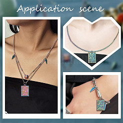 18Pcs 3 Style Rack Plating Alloy Pendants&nbsp;FIND-SC0003-39