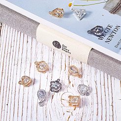 Rhombus Alloy Charms&nbsp;ZIRC-PH0002-09