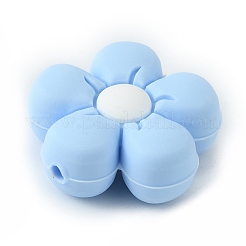 Silicone Beads&nbsp;SIL-WH0001-49J