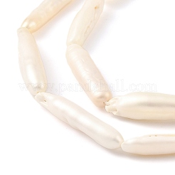 Natural Baroque Keshi Pearl Beads Strands&nbsp;PEAR-B004-05A-02A