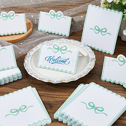 Paper Table Place Cards&nbsp;OFST-WH0004-156A