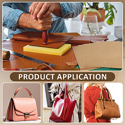 Blended Leather Handicraft Liner Roll for Bags and Purses Material&nbsp;DIY-WH0622-756B