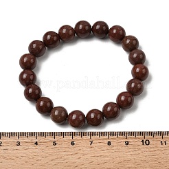 Natural Coffee Jasper Beads Bracelets&nbsp;BJEW-A153-01B