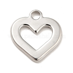 Non-Tarnish 304 Stainless Steel Pendants Rhinestone Setting&nbsp;LS-STAS-A066-04P