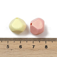UV Plating Opaque Acrylic Beads&nbsp;OACR-B031-40