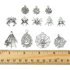 12Pcs 12 Styles Tibetan Style Alloy Pendants&nbsp;FIND-FS0004-67