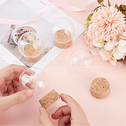 Glass Dome Cover&nbsp;FIND-WH0152-555
