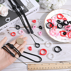 6Pcs Adjustable Polyester Neck Lanyard&nbsp;DIY-GF0008-38A