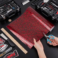 PVC Car Auto Fibre Sticker Vinyl Wrapping Film&nbsp;DIY-WH0061-064C