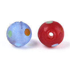 Handmade Lampwork Beads Strands&nbsp;LAMP-N036-10A-01