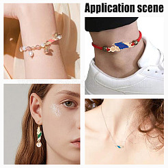 30Pcs 5 Colors Religion Alloy Enamel Connector Charms&nbsp;FIND-GO0001-62