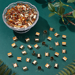 200Pcs Iron Ribbon Ends&nbsp;IFIN-ME0001-26