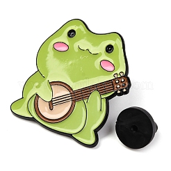 Cartoon Frog Enamel Pins&nbsp;JEWB-S033-02A