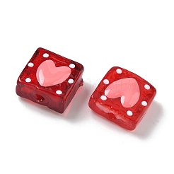Handmade Lampwork Enamel Beads&nbsp;X-LAMP-G147-02F