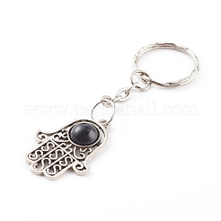 Alloy Hamsa Hand/Hand of Miriam Keychain&nbsp;KEYC-JKC00248
