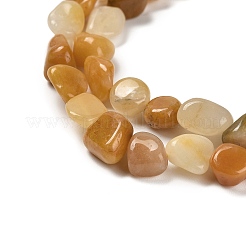 Natural Topaz Jade Beads Strands&nbsp;G-P497-01E-12