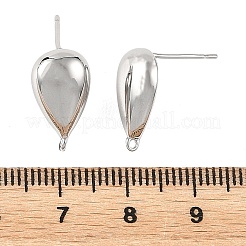 SHEGRACE Brass Stud Earring Findings&nbsp;XGRQ64028-865P