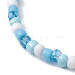 Sea Turtle Porcelain Bead Stretch Bracelets&nbsp;BJEW-JB09997