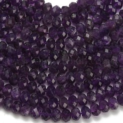 Natural Amethyst Beads Strands&nbsp;G-Z111-A08-02