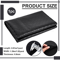 Rhombus Pattern PVC Leather Fabric&nbsp;DIY-BC0017-09A