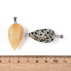 Natural & Synthetic Mixed Stone Pendants&nbsp;G-N349-14P