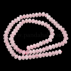 Natural Rose Quartz Bead Strands&nbsp;G-D344-A30