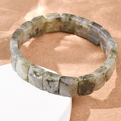 Natural & Synthetic Mixed Gemstone Faceted Beaded Stretch Bracelets for Women&nbsp;BJEW-K251-08