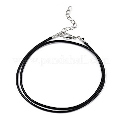 Waxed Cotton Cord Necklace Making&nbsp;MAK-YWC0001-01P-01