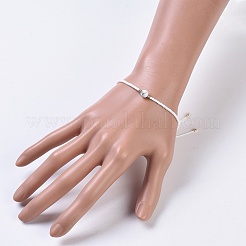 Nylon Thread Braided Beads Bracelets&nbsp;BJEW-JB04346-10